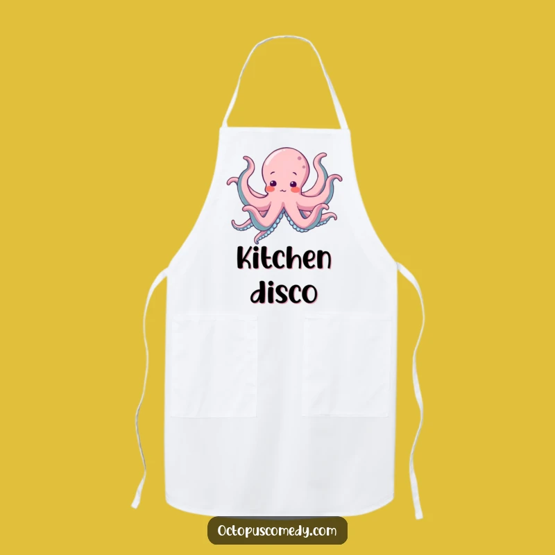 Funny Octopus Dance Apron - Hilarious Kitchen Moves for Party Lovers Gift