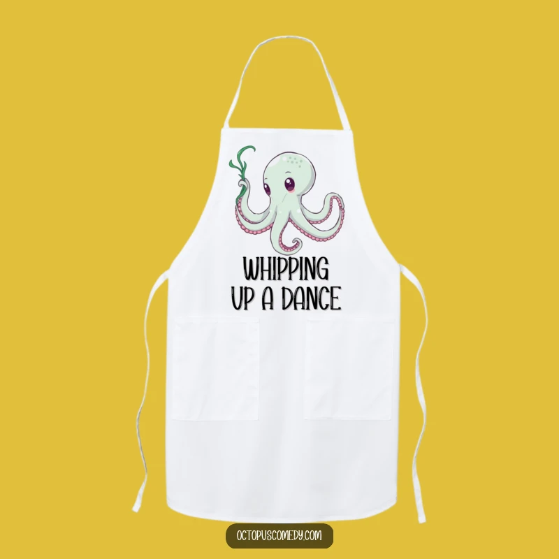 Funny Octopus Apron - Seaweed Dancer Chef Wear - Creative Gift
