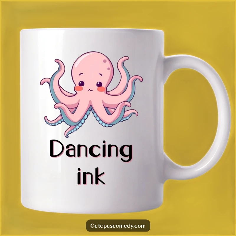 Funny Octopus Dance Mug - Hilarious Cephalopod Moves Gift for Party Lovers