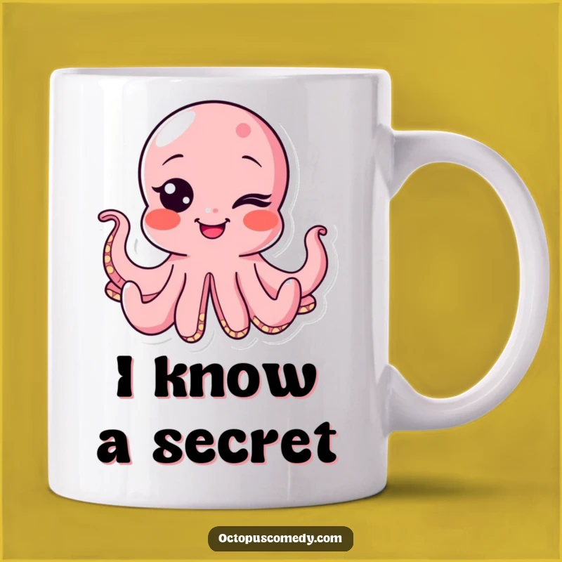 Funny Winking Octopus Mug: A Cheeky and Hilarious Gift for Mischief Makers