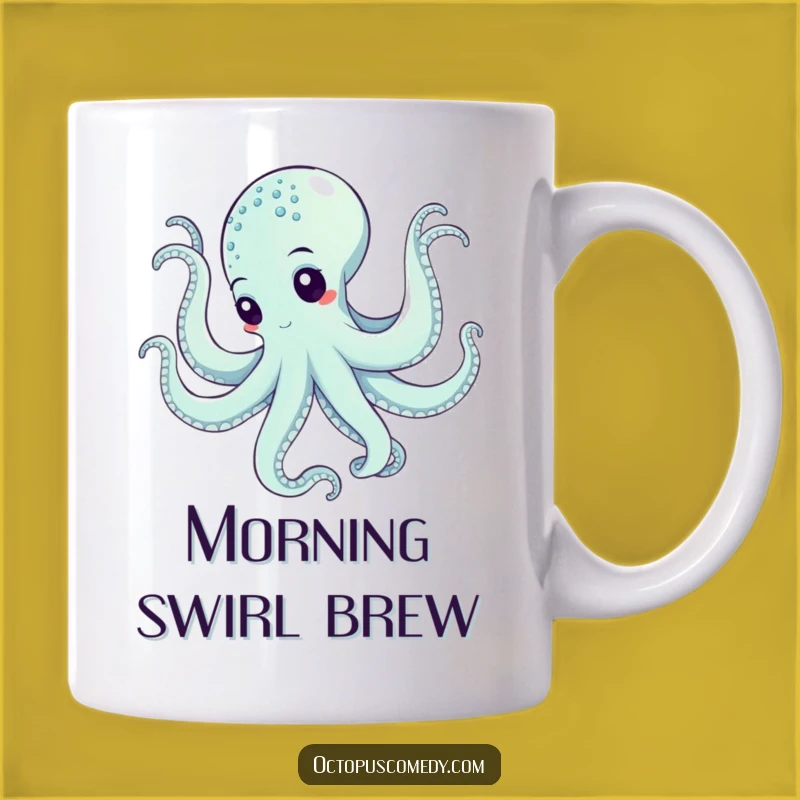 Funny Octopus Dance Mug: Elegant & Graceful Gift for Ocean Lovers