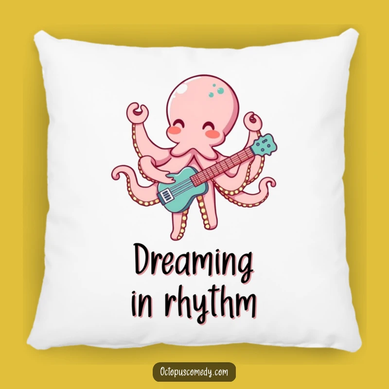 Musical Octopus Pillow: Cozy Harmony Gift for Music-Loving Fans