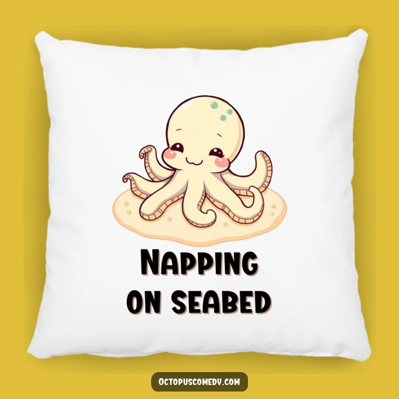 Funny Content Octopus Pillow: Cozy Relaxation Decor Gift