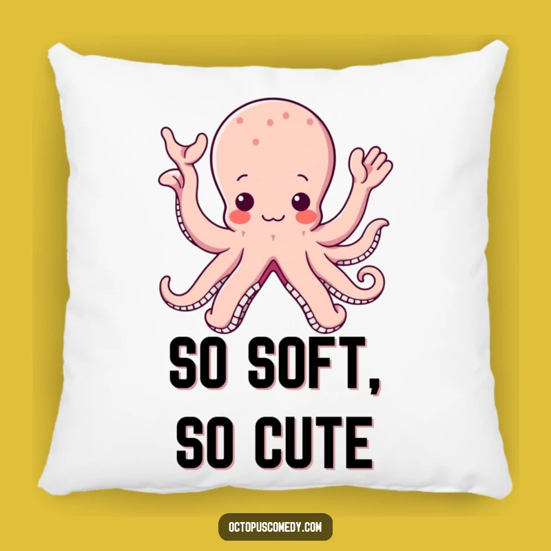 Kawaii Octopus Pillow: Cozy and Cute Funny Comfort for Any Room