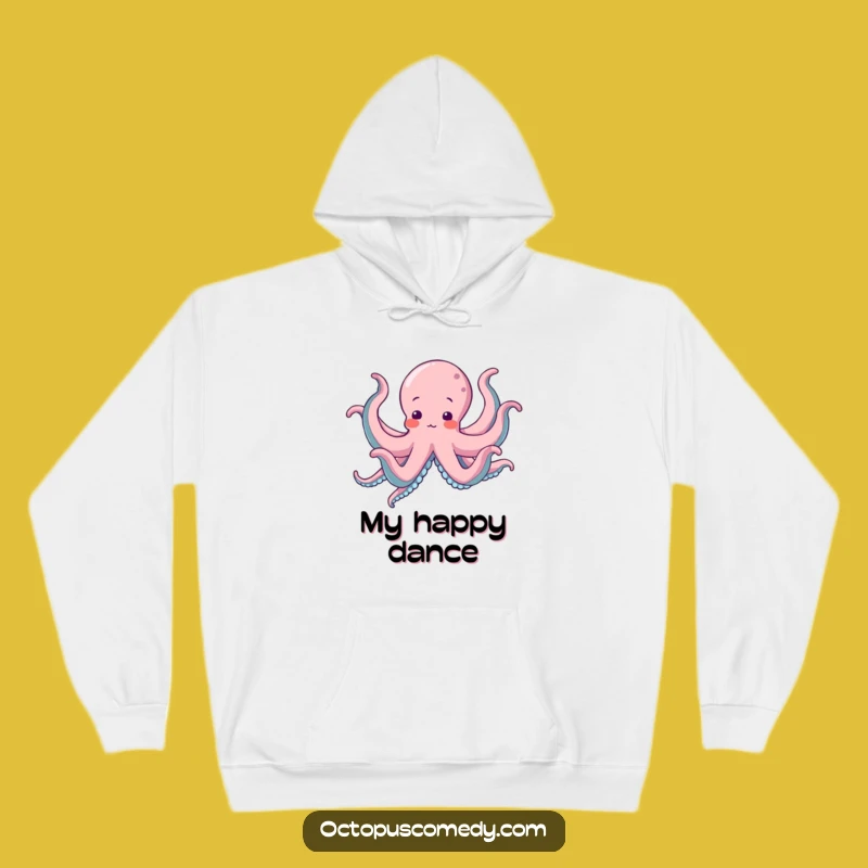 Funny Octopus Dance Hoodie - Cozy and Hilarious Party Animal Gift