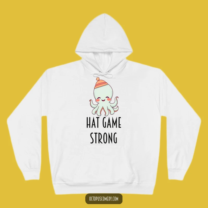 Funny Octopus Hat Giggle Hoodie: Cozy and Comical Cuteness Gift