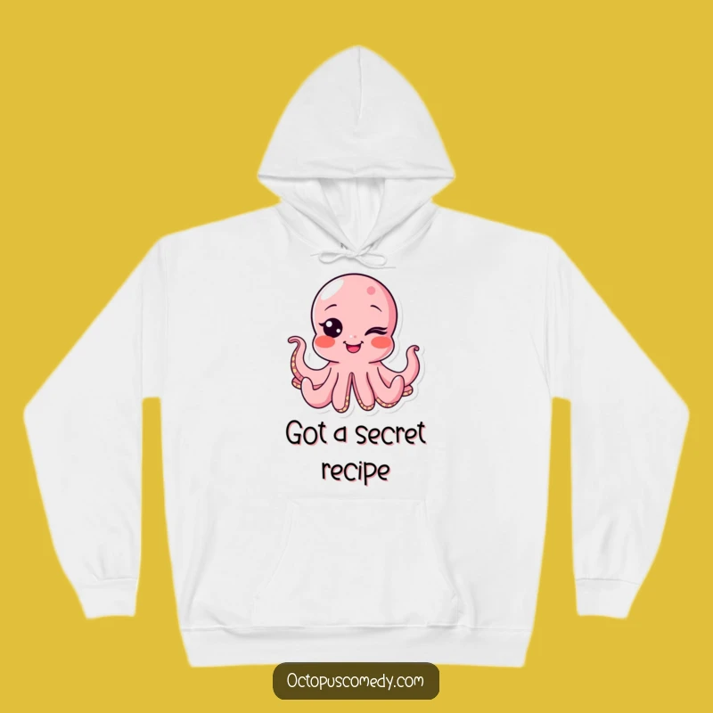 Cozy Funny Wink Octopus Hoodie: Warmth and Mischief in One