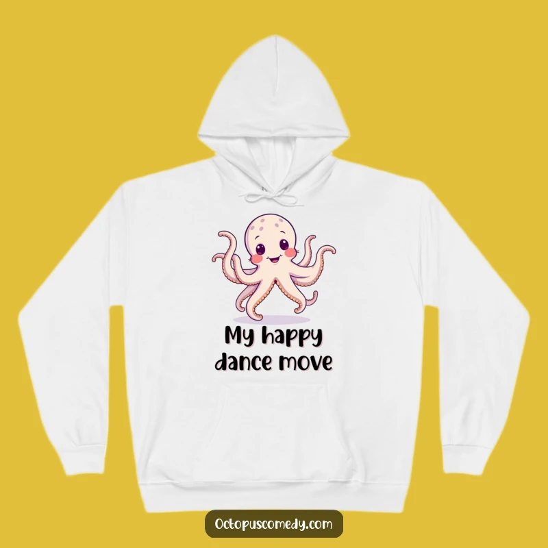 Funny Dancing Octopus Hoodie: Cozy Tentacle Jig, Perfect Humorous Gift