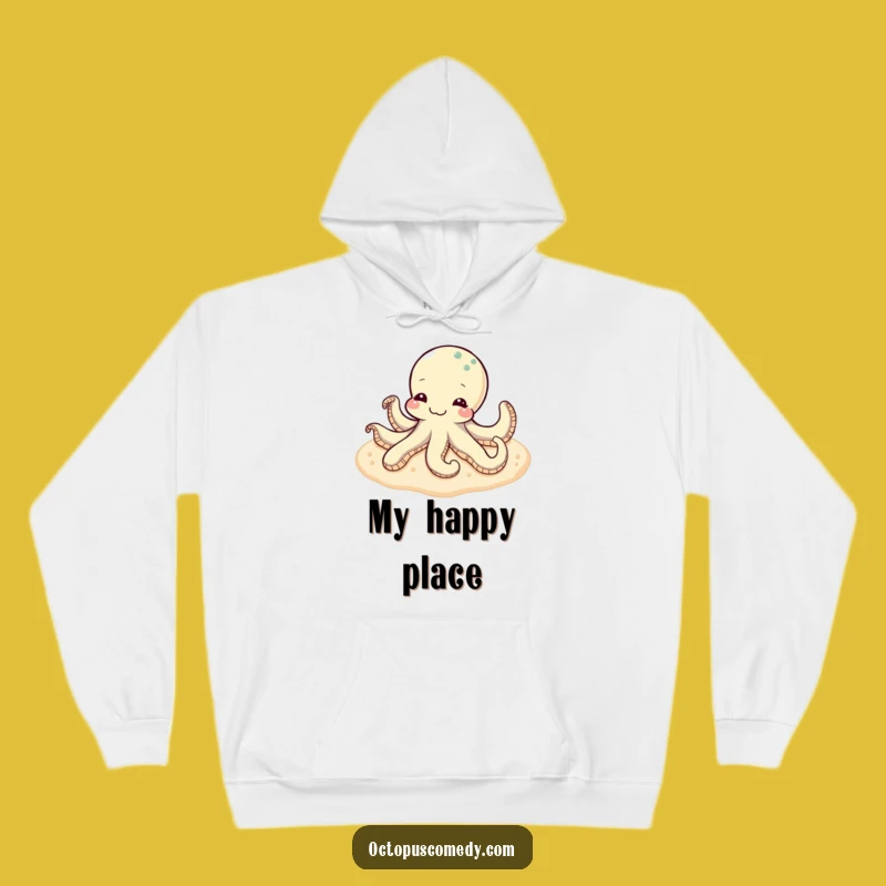 Funny Content Octopus Hoodie: Cozy & Relaxing Gift for Lounging