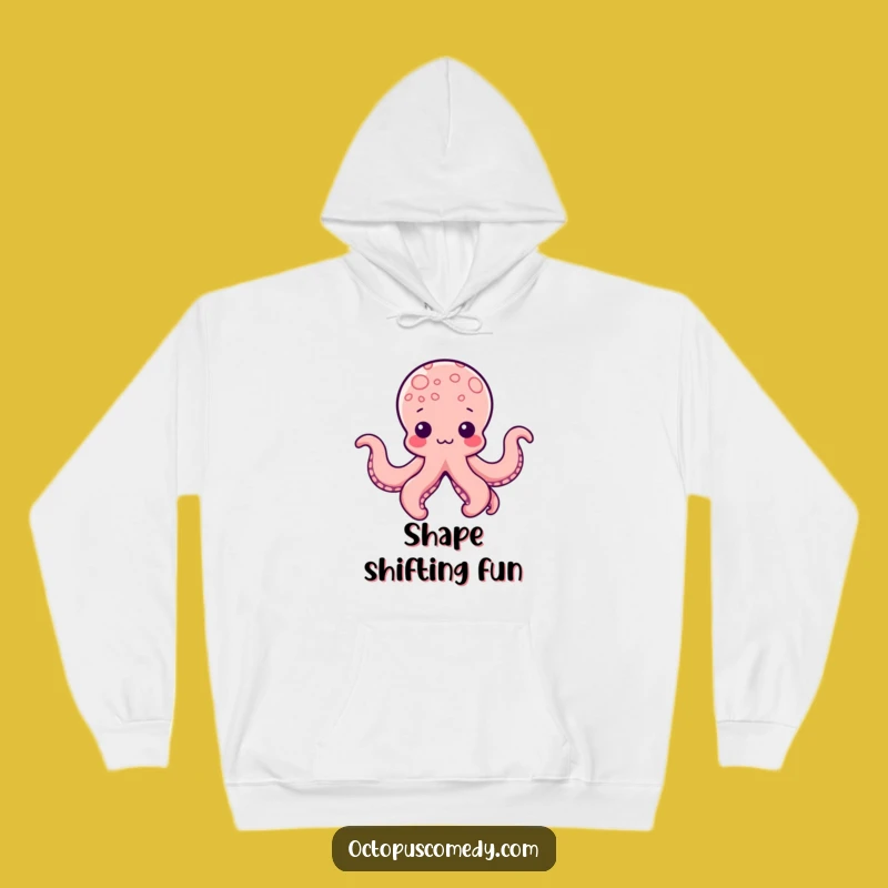 Cozy Funny Kawaii Octopus Shapes Hoodie: Creative Comfort with Playful Tentacles!