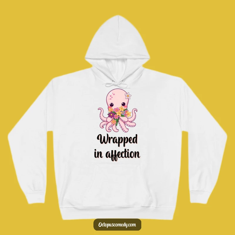 Cozy Kawaii Octopus Hoodie: Sweet Comfort, Adorable Funny Gift for Cuddles