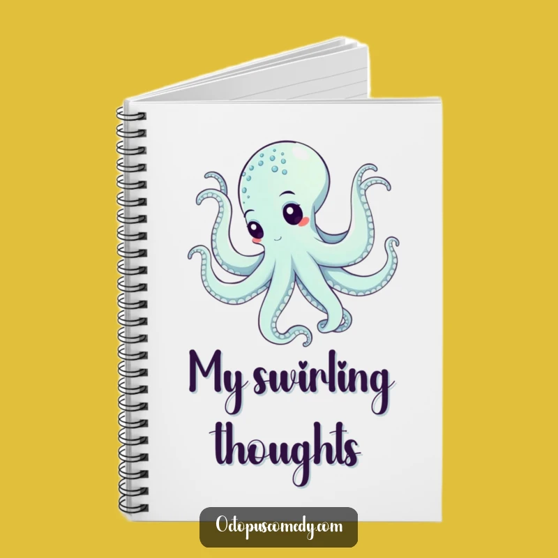 Funny Octopus Dance Notebook: Inspiring Gift for Creative Writers
