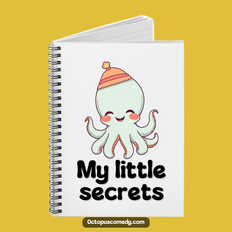 Funny Octopus Hat Giggle Notebook: Creative Journal for Cheerful Minds Gift