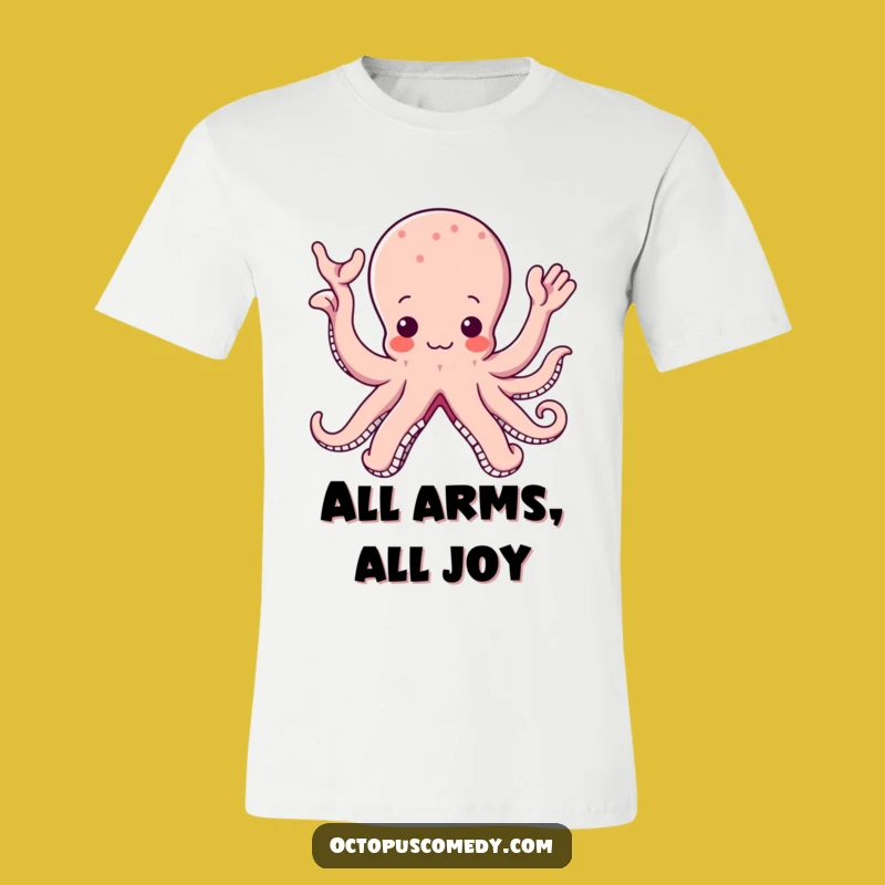 Kawaii Octopus T-Shirt: Cute and Funny Apparel for Ultimate Comfort