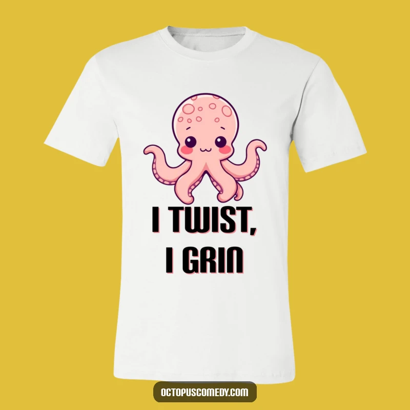 Funny Kawaii Octopus Shapes Tee: Show Off Your Creative Side Style!