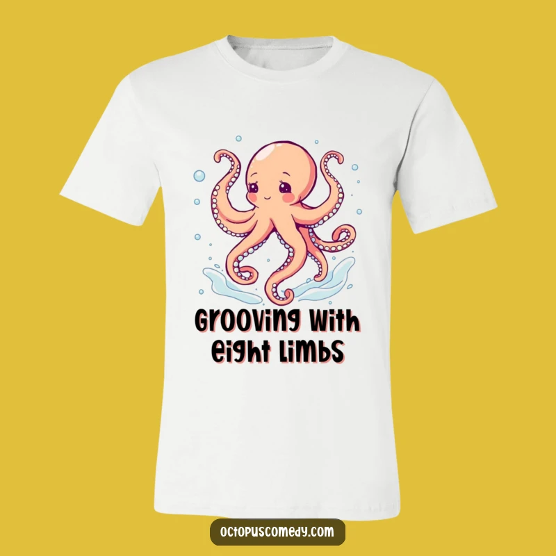Funny Octopus Dancing T-Shirt: Show Off Your Moves with This Hilarious Tee