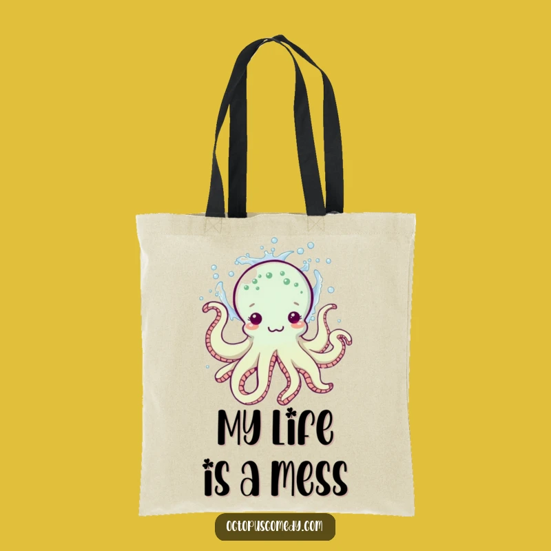 Funny Octopus Tote Bag: Carry Your Essentials with Playful, Hilarious Style