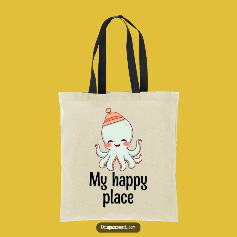 Funny Octopus Hat Giggle Tote Bag: Carry Your Day with Tentacle Charm